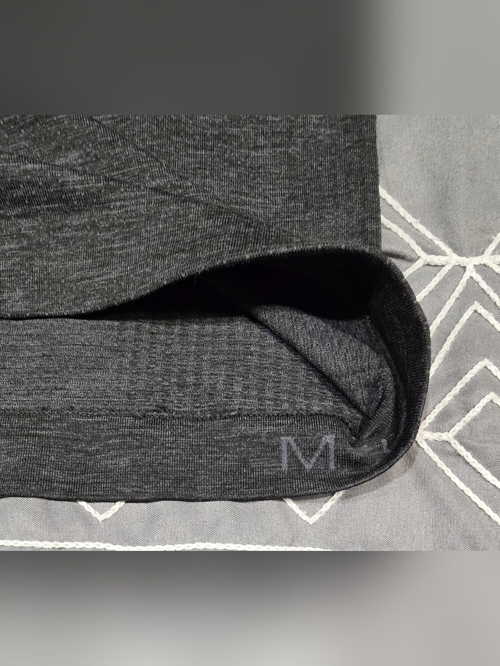 Lululemon Mens Metal Vent Tech 1/2 Zip In Grey Size Medium - Picture 5 of 6